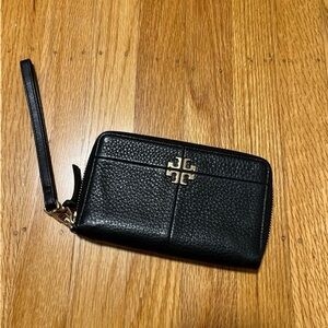 Tory Burch Black Wristlet